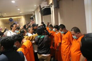 Konferensi Pers dan Pemusnahan Barang Bukti Narkotika Ungkap Kasus Narkotika Jaringan Internasional