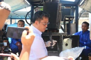 Konferensi Pers dan Pemusnahan Barang Bukti Narkotika Ungkap Kasus Narkotika Jaringan Internasional