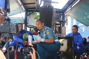 Konferensi Pers dan Pemusnahan Barang Bukti Narkotika Ungkap Kasus Narkotika Jaringan Internasional