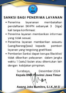 Sanki Bagi Penerima Layanan