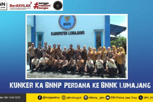 Kunker Ka BNNP Perdana ke BNNK Lumajang COVER