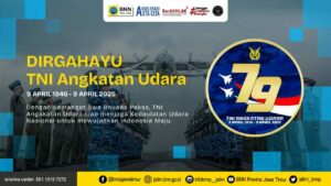 Selamat HUT TNI Angkatan Udara ke-79 Tahun