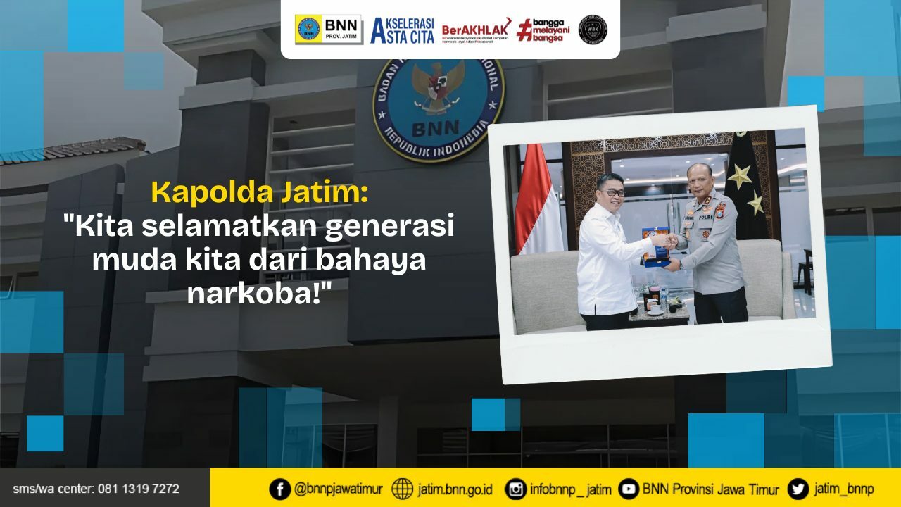 Kapolda Jatim: Kita selamatkan generasi muda kita dari bahaya narkoba! Copy of Template Youtube Thumbnail 14