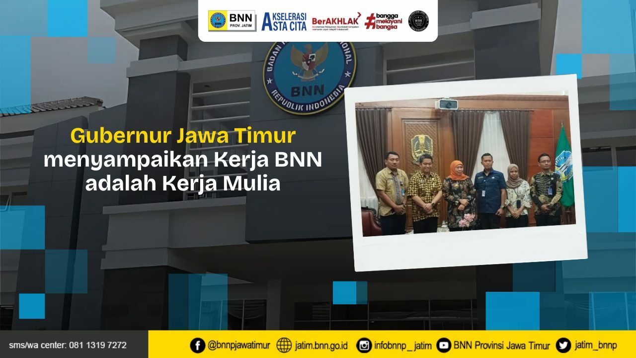 Gubernur Jawa Timur menyampaikan Kerja BNN adalah Kerja Mulia Copy of Template Youtube Thumbnail 15
